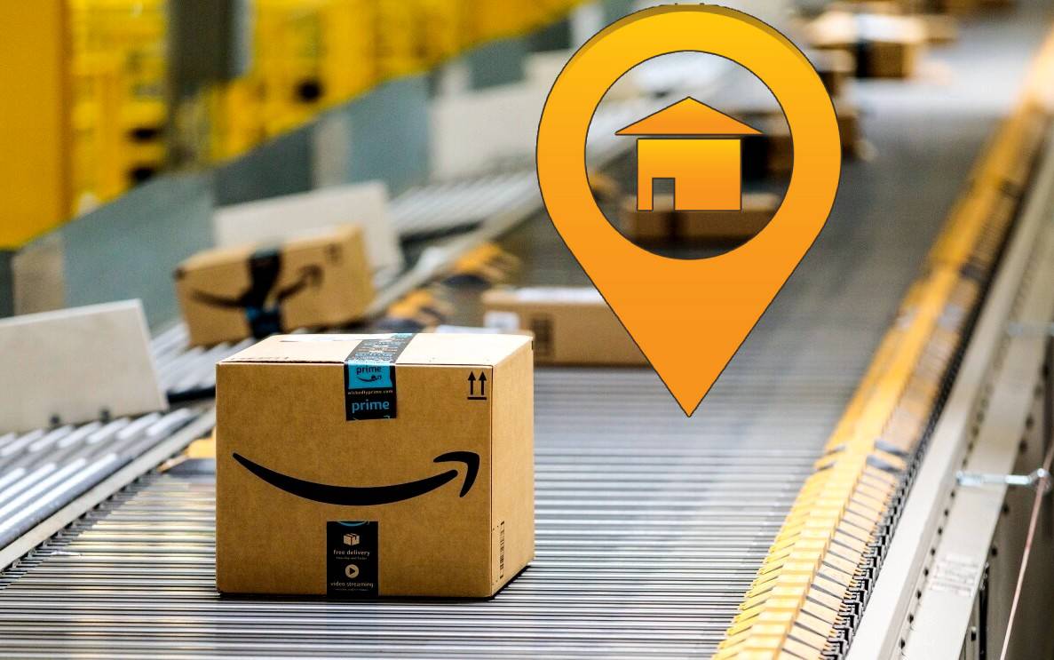 address on an Amazon order